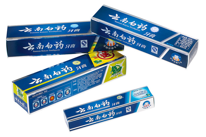 Toothpaste packaging